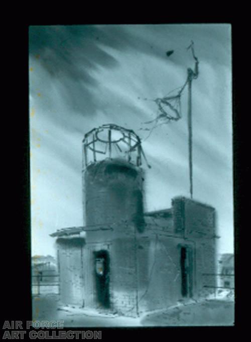 DESERTED US AIR BASE OF WWII - ENGLAND